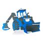 Preview: excavator Dark grey/blue as a tonie shelf, tonie box